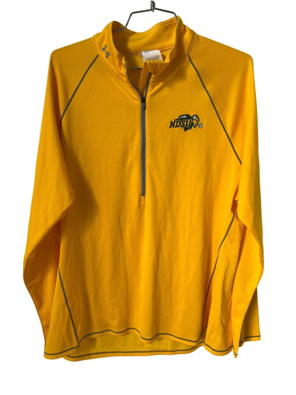 Under Armour Sweatshirt Size 2XL NDSU Bison 1/4 Zip Pullover College Sportswear